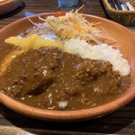 びっくりドンキー - チーズカリーバーグディッシュ300ｇ
