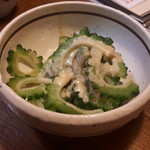 居酒屋ビッグ - ゴーヤ味噌マヨあえ