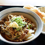 手打ちうどん 清水屋 - 肉ぶっかけ冷