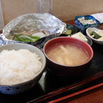 夢や - 「真だらのチーズ入りホイル焼き」