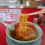 山岡家 - 地獄の激辛ラーメン(870円)