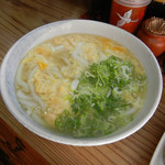 弥太郎うどん - 玉子とじうどん￥550