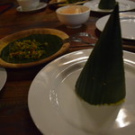 Warung bejana Nusa Dua - 1905_Warung bejana Nusa Dua_The Authentic Balinese Rijsttafel@335,000Rp(for 2pcs)_Nasi Kuning(ナシクニン)