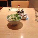 野菜がつきますよ！