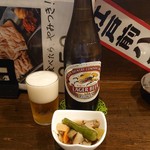 Tontom Byoushi - 瓶ビール　キリン(中)450円