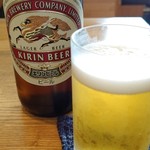 天ぷら新宿つな八 凛 - 瓶ビール