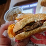 BURGER KING - 1905_BURGER KING FX Sudirman_BEEF BURGER@12,727Rp(ビーフバーガー)