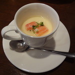 ビストロオカジ - ズワイガニの洋風茶碗蒸し