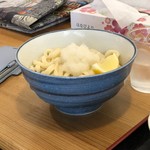 本格さぬきうどん　穂乃香 - ワイフのおろししょうゆ。