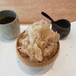 山本山 ふじヱ茶房 - ほうじ茶+チーズクリーム