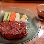 焼肉 グルマンズいとう - 韓式 レアステーキ