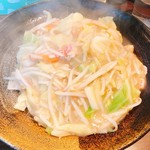 長崎ちゃんぽん ふじ - 皿うどん中野菜盛り