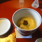 つる幸 - なんとトリュフとチーズの茶碗蒸し