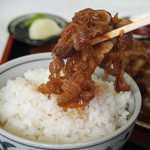 食事処味喜 - 十和田バラ焼き！オンザライス