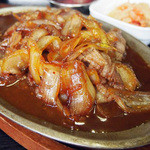 食事処味喜 - バラ焼き定食850円