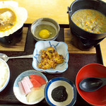 津軽旨米屋 - 貝焼き味噌とけの汁定食