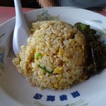 銀華飯店 - チャーハン550円(スープ付)