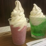 데리프랑스 카루이자와점 - 巨峰ぶどうソフトフローズン