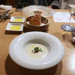 AU GAMIN DE TOKIO table - 冬瓜のポタージュ