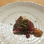 AU GAMIN DE TOKIO table - 黒毛和牛のビステッカ