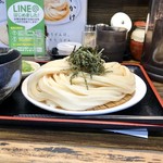 極楽うどん Ah-麺 - ［2019/08］ざるうどん・中盛(600円)