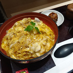 Torisanwa - 『名古屋コーチン親子丼　鶏そばセット』　1,491円