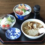 Sushi To Resutoran Daikoku - ミニちらしセット　¥850