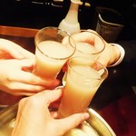 蒙古苑 - 黒豆マッコリで乾杯☆