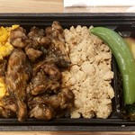 Tsukada Noujou Obentou Ando Deri - 三種のいろ鶏どり弁当：850円