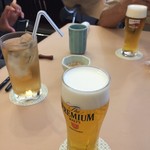 とんかつ まい泉 - クーポンで無料になったドリンク