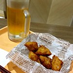 ペッパーランチ - から揚げ生ビールセット 702円