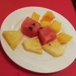 福山ニューキャッスルホテル ビアホール - デザート(2019.08.17)