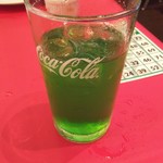 福山ニューキャッスルホテル ビアホール - メロンソーダ(2019.08.17)