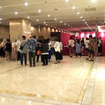 福山ニューキャッスルホテル ビアホール - ビアホール会場 入口 19:45現在 (2019.08.17)
