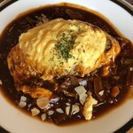 M&C Cafe - 【プレミアム早矢仕オムライス】1,470円