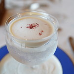 レストラン山崎 - スペシャリテは「リンゴの冷製スープ」