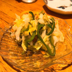 親子食堂 - 野菜漬物盛り合わせ