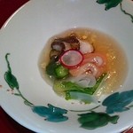 日本料理 三嵋 - 酢の物（鮑コース）