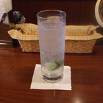 CAFE&BAR SUNNY PLACE - ジントニックです。