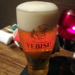 オー・ペシェ・グルマン - ヱビス生700円