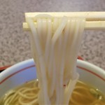 ときわそば - 麺はこんな感じ