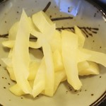 ときわそば - 漬物
