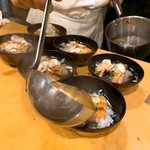 うを徳 - ⑤宍道湖産天然鰻（600g）とブータン産松茸のお茶漬けとブータン産松茸のお茶漬け