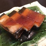 手打そば さかき - 穴子の煮こごり、絶品！