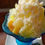 アルバトロス - かき氷レモン練乳トッピング