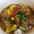 山田うどん食堂 - 伝説のスタカレー丼  彩り鮮やか