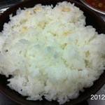 空 - 2012年1月21日、19:46:27撮影　この日の白飯美味しい！
