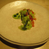 TTOAHISU - 甘鯛のポワレ　ズッキーニソースにフレッシュトマト、パプリカ