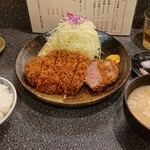 とんかつ檍 - 特ロースカツ定食