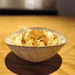 吾一 - サラダのドレッシングも美味しい♪